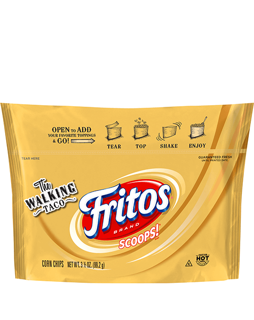 The Walking Taco - Fritos Scoops! Corn Chips