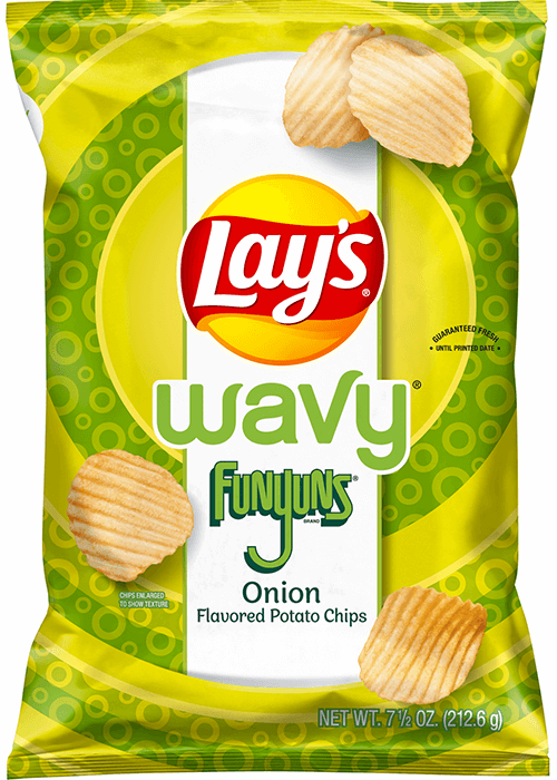 Lay’s Wavy Potato Chips - Funyuns Onion Flavored
