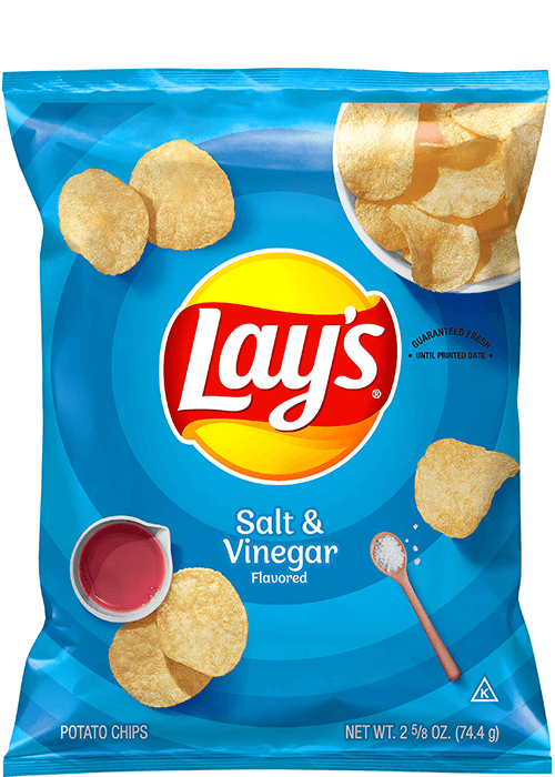 Lay's Potato Chips - Salt & Vinegar Flavored