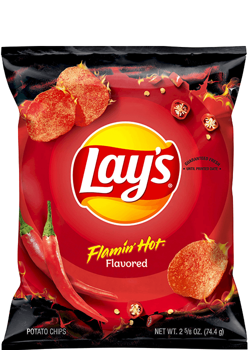 Lay's Potato Chips - Flamin' Hot Flavored
