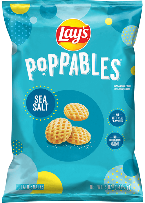 Lay's Poppables Potato Snacks - Sea Salt