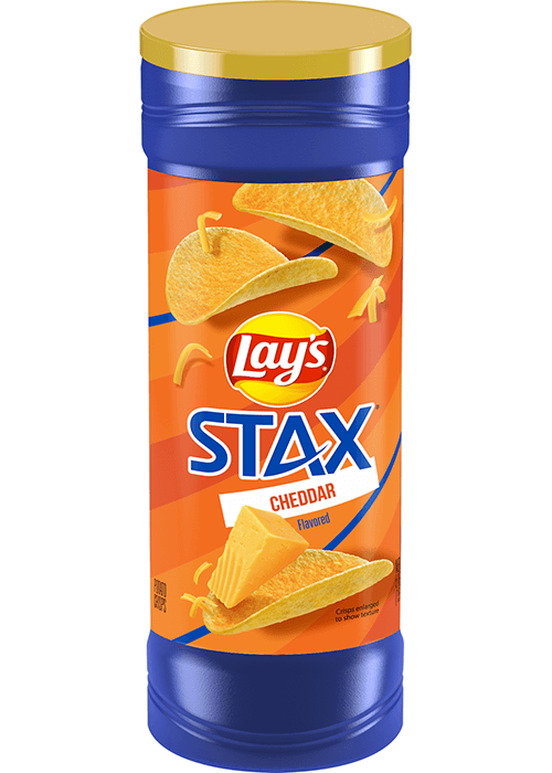 Lay's Stax Potato Crisps - Cheddar Flavored