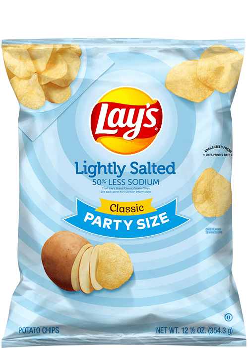 Lay's Classic Potato Chips - Lightly Salted