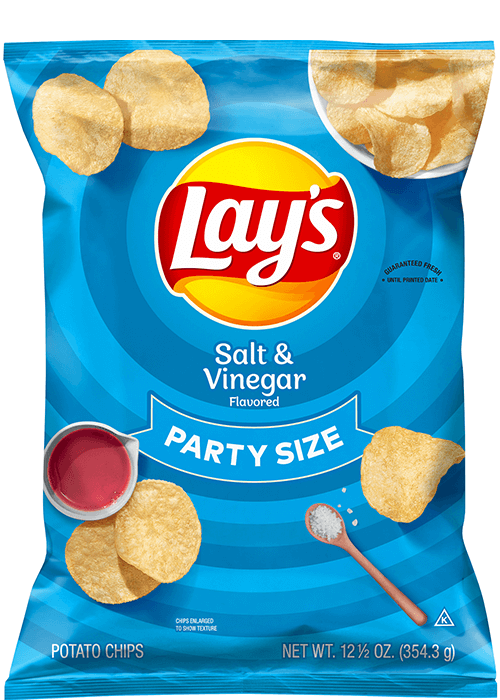Lay's Potato Chips - Salt & Vinegar Flavored