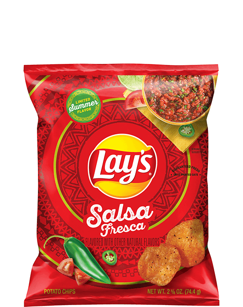 Lay's Potato Chips - Salsa Fresca Flavored