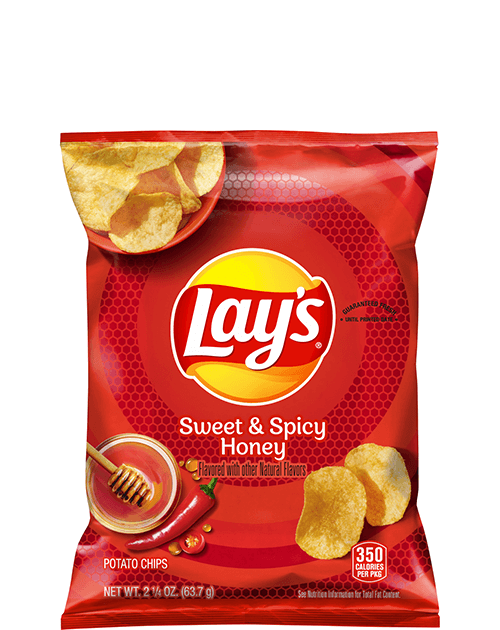 Lay's Potato Chips - Sweet & Spicy Honey Flavored