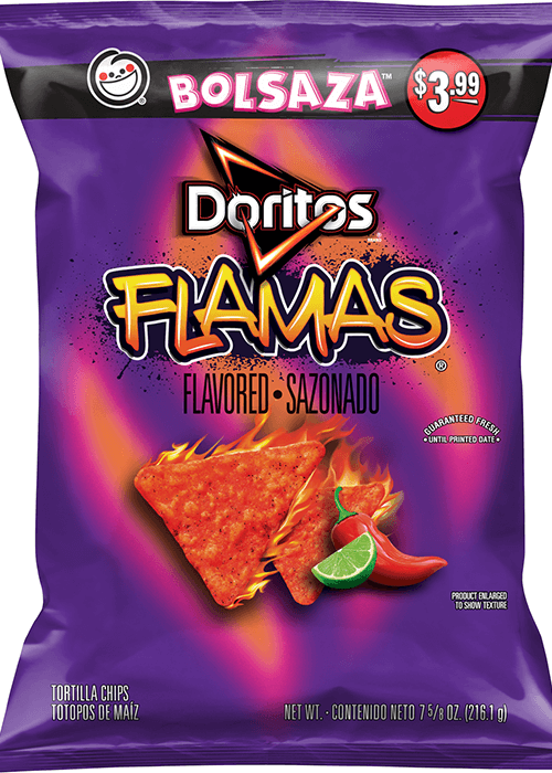 Doritos Flavored Tortilla Chips - Flamas